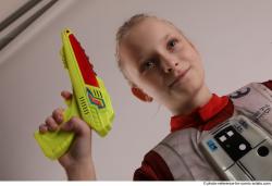 DENISA PILOT STANDING POSE WITH GUN 5